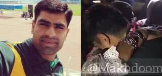 Olympian Arshad Nadeem cries