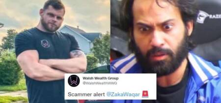 waqar zaka stealing cryptocurrency content