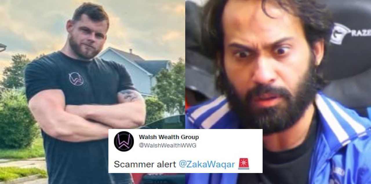 waqar zaka stealing cryptocurrency content