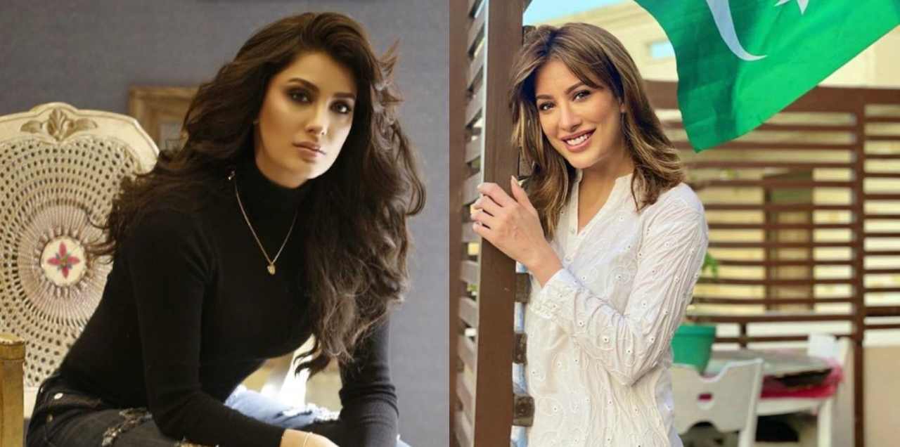 mehwish hayat color bra message