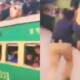 cop saves man train