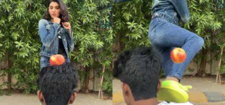 amna ilyas kicking boy
