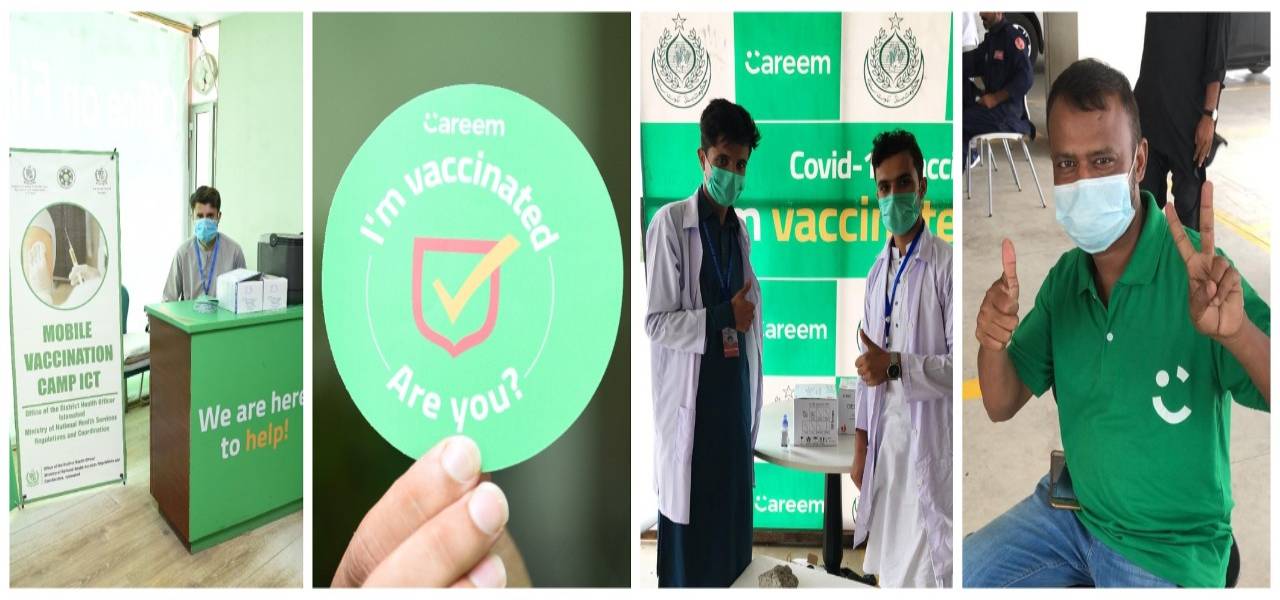 Careem Vaccination drive captians