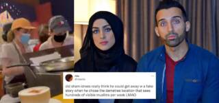 froggy sham canadian cafe islamophobia