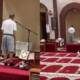 muezzin azaan wearing shorts