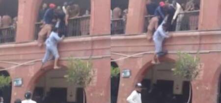 husband jumps court building
