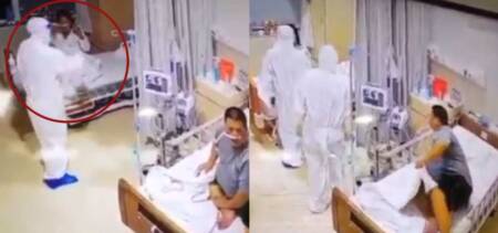patient mistakes doctor ghost
