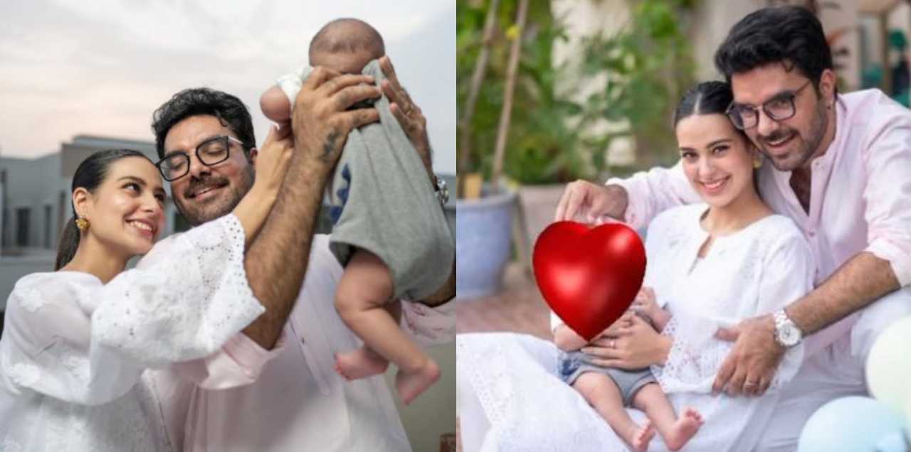 yasir hussain avoids showing son