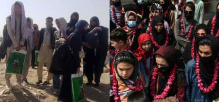 female footballers afghanistan reach pakistan