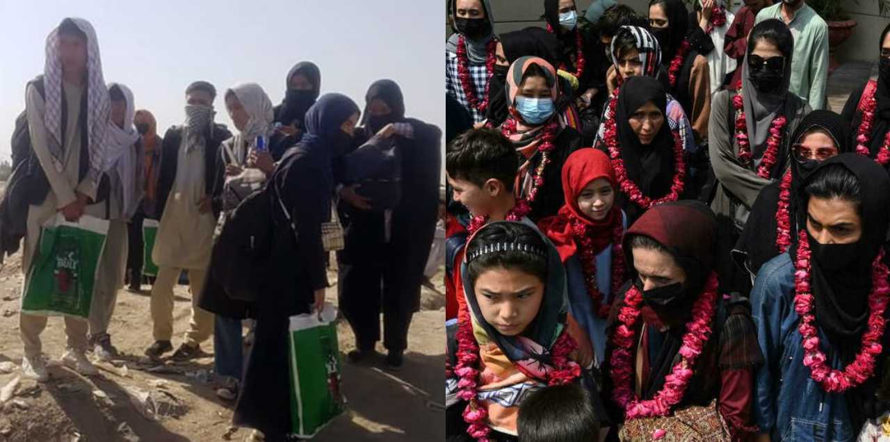 female footballers afghanistan reach pakistan