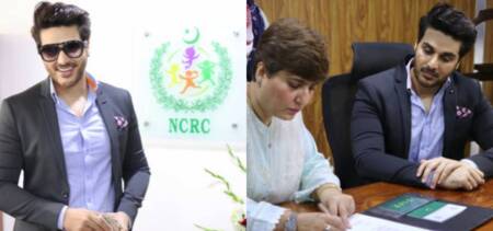 ahsan khan ncrc goodwilll ambassador