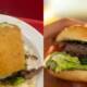 finger in burger
