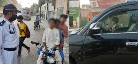 underage driving pakistan