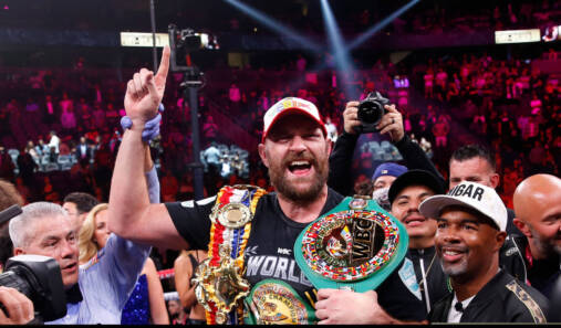 Tyson Fury Wins
