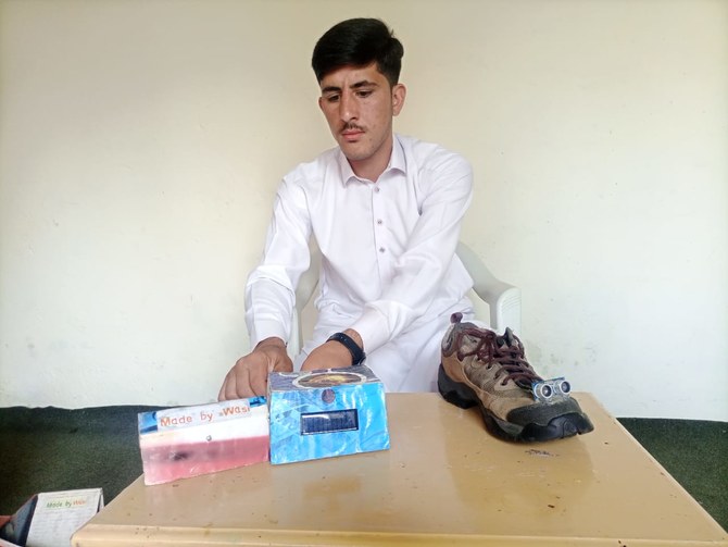This 17-Year-Old From Swat Invented 'Smart Shoes' To Help The Visually ...