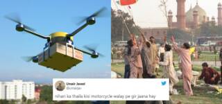 food delivery drone islamabad