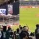 pakistani crowd chants security