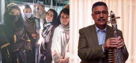 Afghan musicians flee
