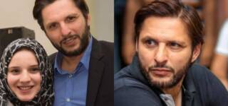 shahid afridi daughters social media