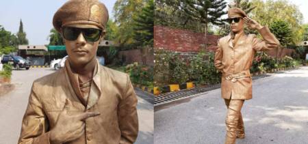 Golden Man Of Islamabad muhammad ahsan