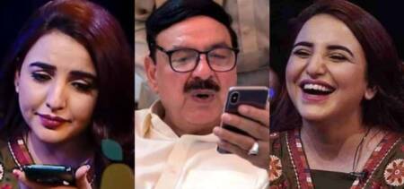sheikh rasheed snaps hareem shah