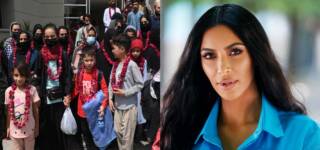 kim kardashian helps afghan football