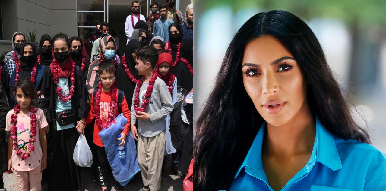 kim kardashian helps afghan football