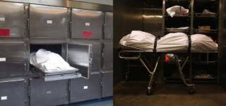 man found alive morgue