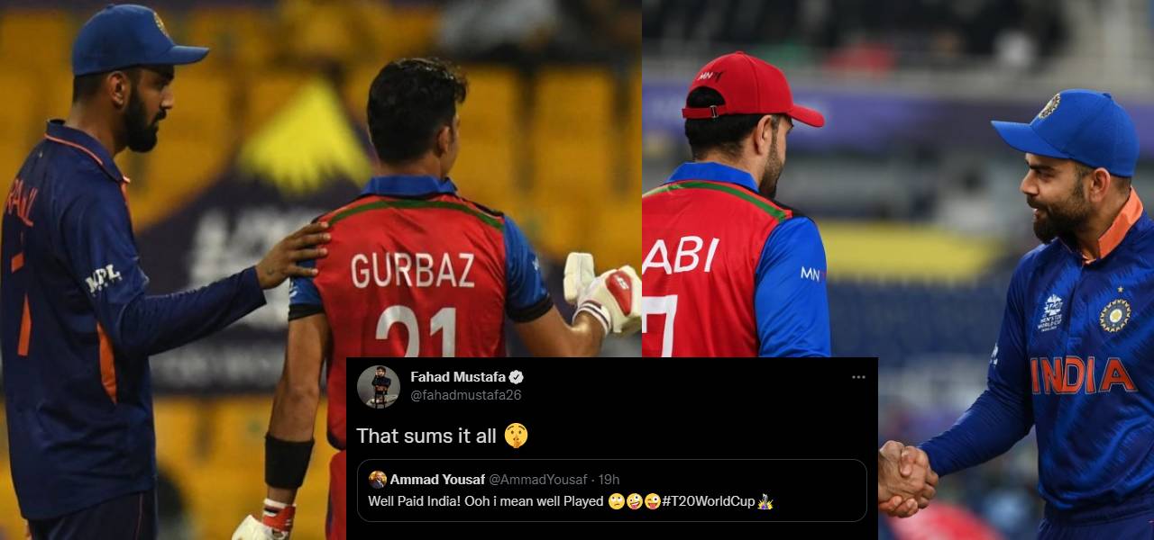 India paid afghanistan match