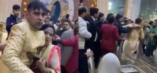 groom beaten