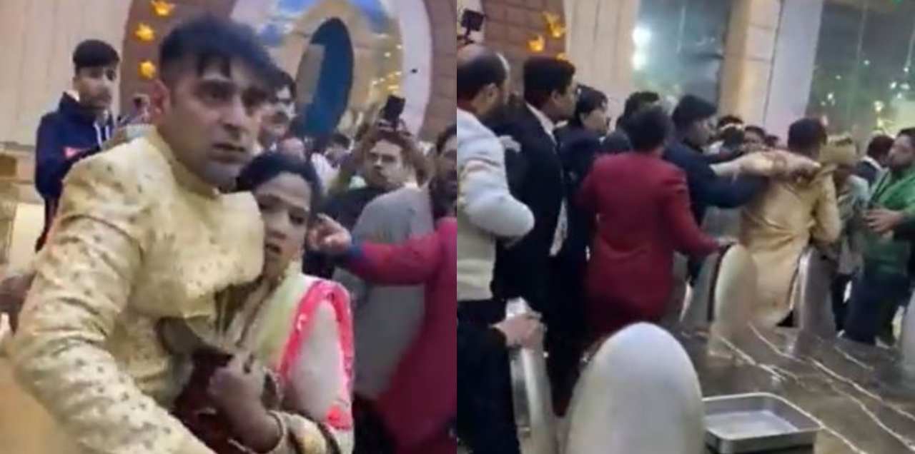 groom beaten