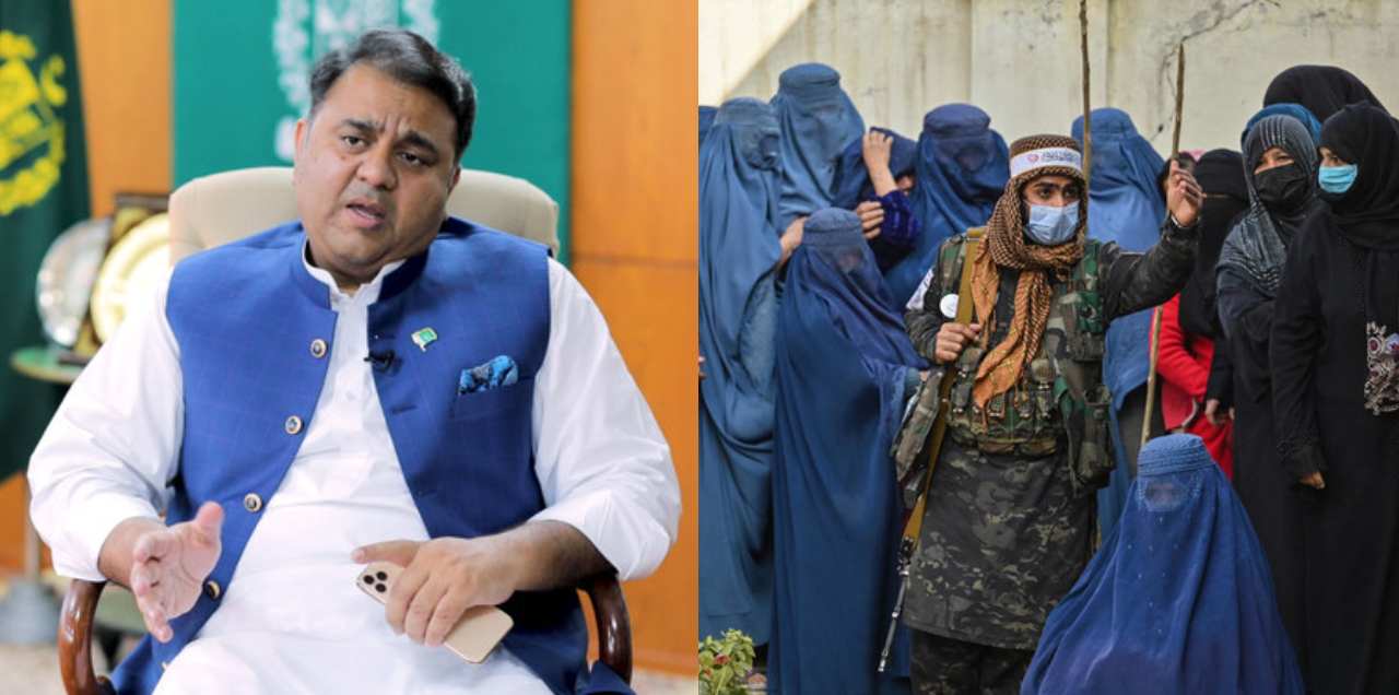 fawad chaudhry afghan women restrictions
