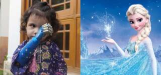 elsa inspired prosthetic arm