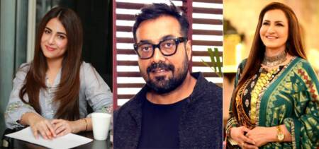 Anurag Kahsyap Ushna Shah Saba Faisal