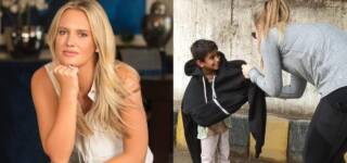Shaniera Akram donate clothes winter
