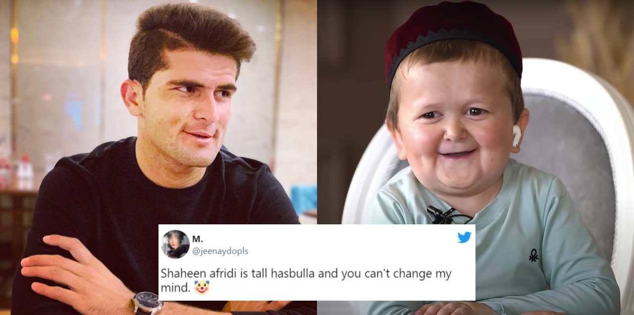 Shaheen Afridi taller Hasbullah