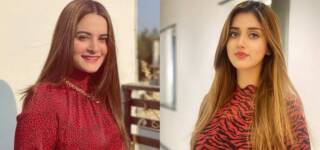 Aiman Khan & TikToker Jannat Mirza