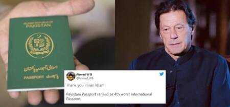Pakistani Passport Fourth Worst