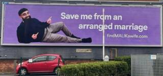 man london find wife billboards