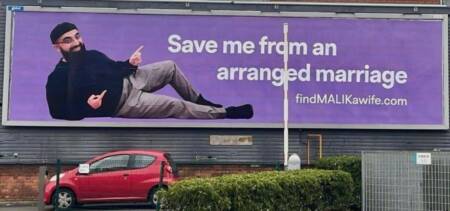 man london find wife billboards