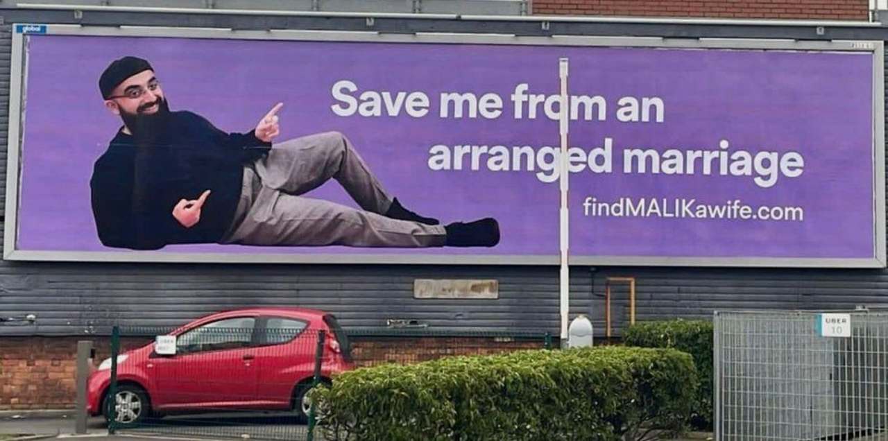 man london find wife billboards