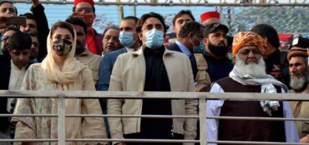 opposition march amid covid