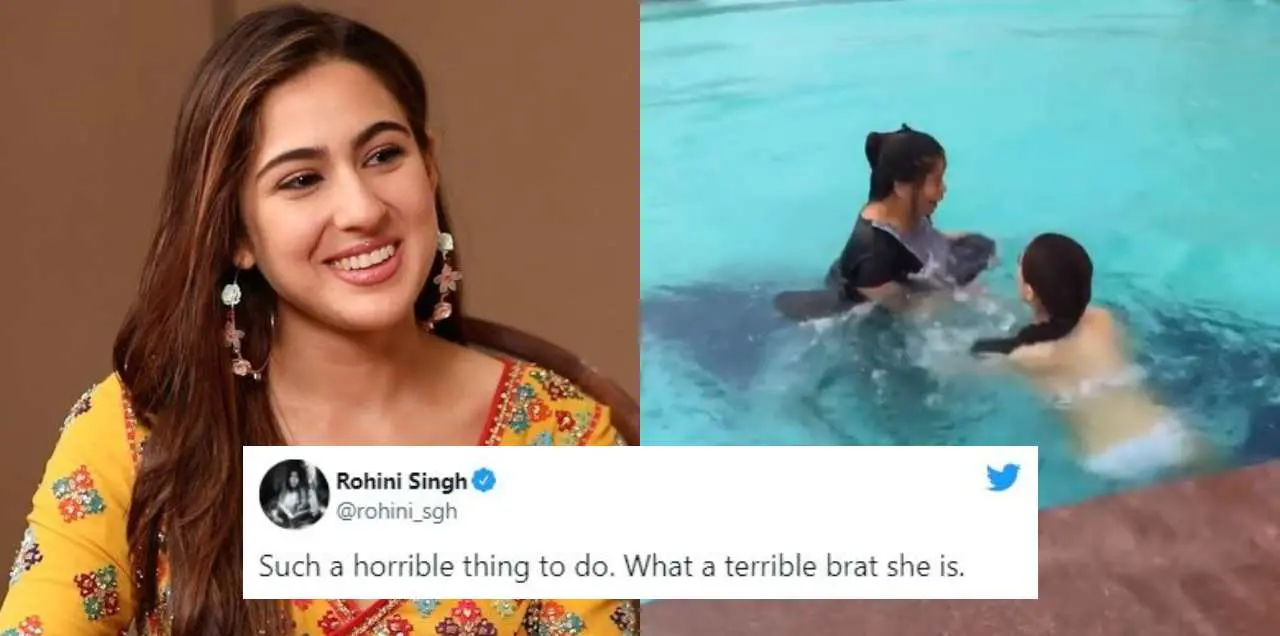 How Is This Funny? Sara Ali Khan Slammed For Pulling Off A 'Cruel' Prank On  Her Spot Girl