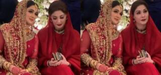 maryam nawaz steal thunder bride