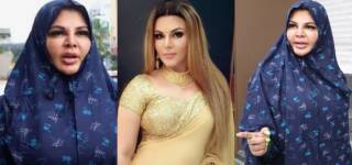 rakhi sawant hijab