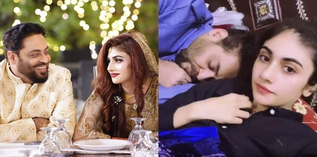 aamir liaquat third wife bed