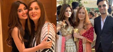 sajal aly ahad mother divorce