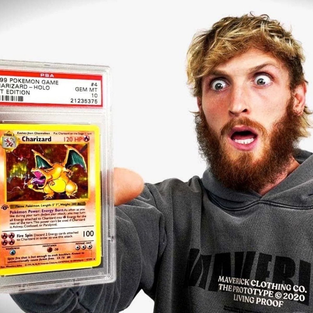 Logan Paul acquires PSA Grade 10 Pikachu Illustrator card for $5.2 million