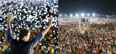 pti karachi jalsa speech