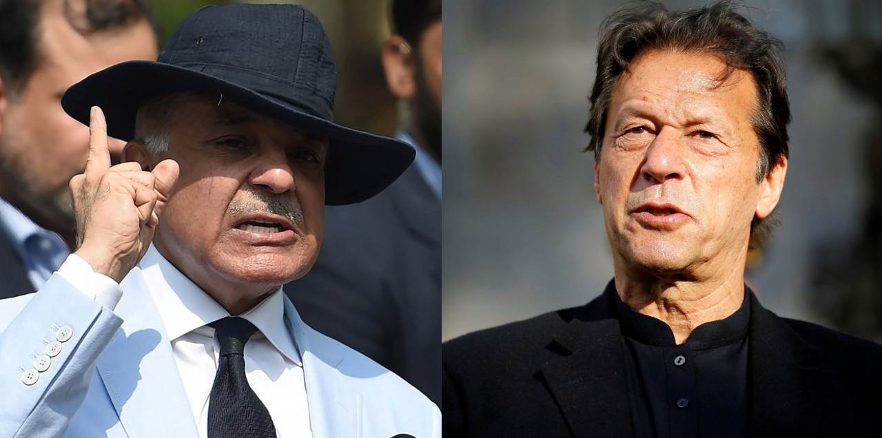 imran khan shehbaz sharif